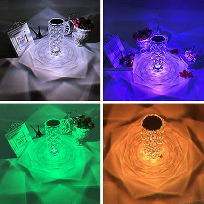 مصباح الطاولة الكريستالي بتقنية LED من Darzeen™