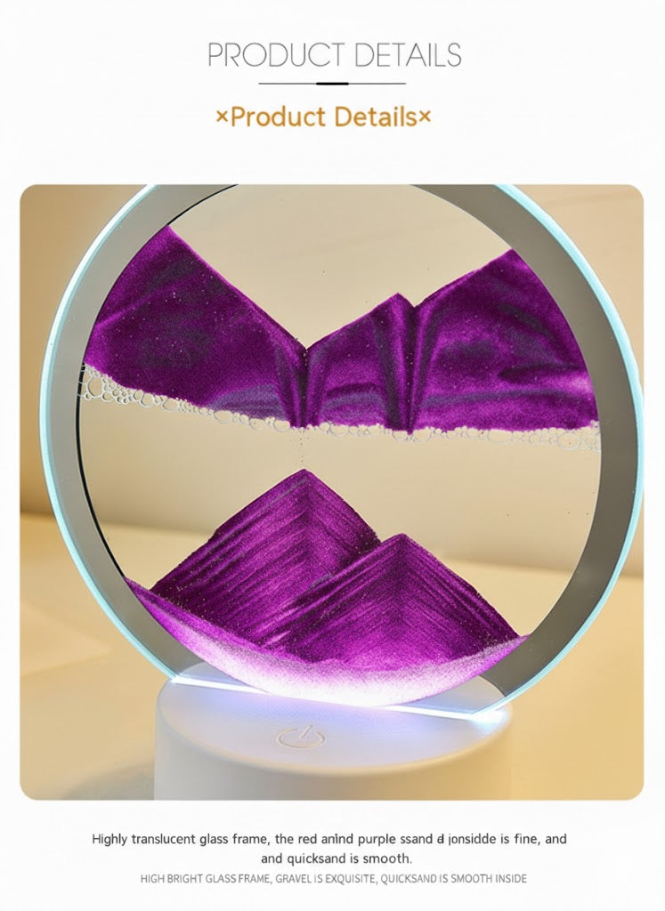 Darzeen™ Flowing Sand Art LED Lamp | مصباح LED برسم الرمل المتحرك