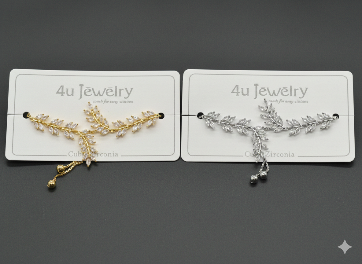 Darzeen™ Adjustable Cubic Zirconia Bracelet | سوار زركون قابل للتعديل