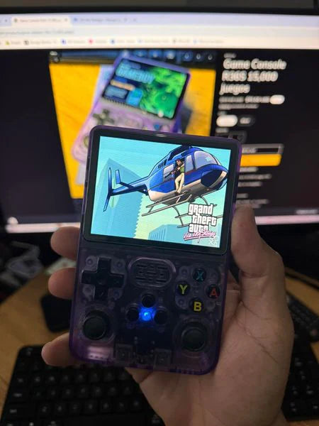 Darzeen™ R36S Retro Handheld Game Console | جهاز ألعاب محمول كلاسيكي