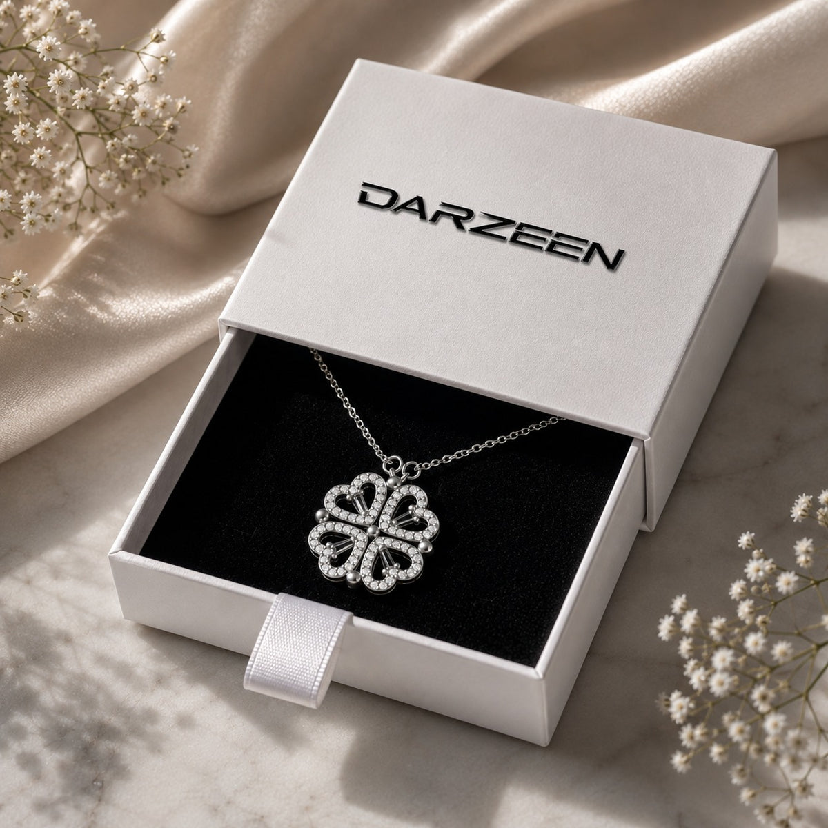 Darzeen™ Four-Leaf Clover Necklace